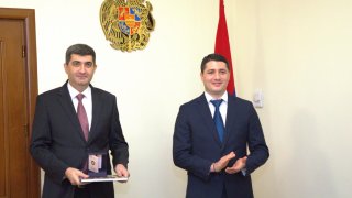 ՀՀ քննչական կոմիտեի մի շարք աշխատակիցներ պարգևատրվել են Քննչական կոմիտեի 10-ամյա հոբելյանի կապակցությամբ